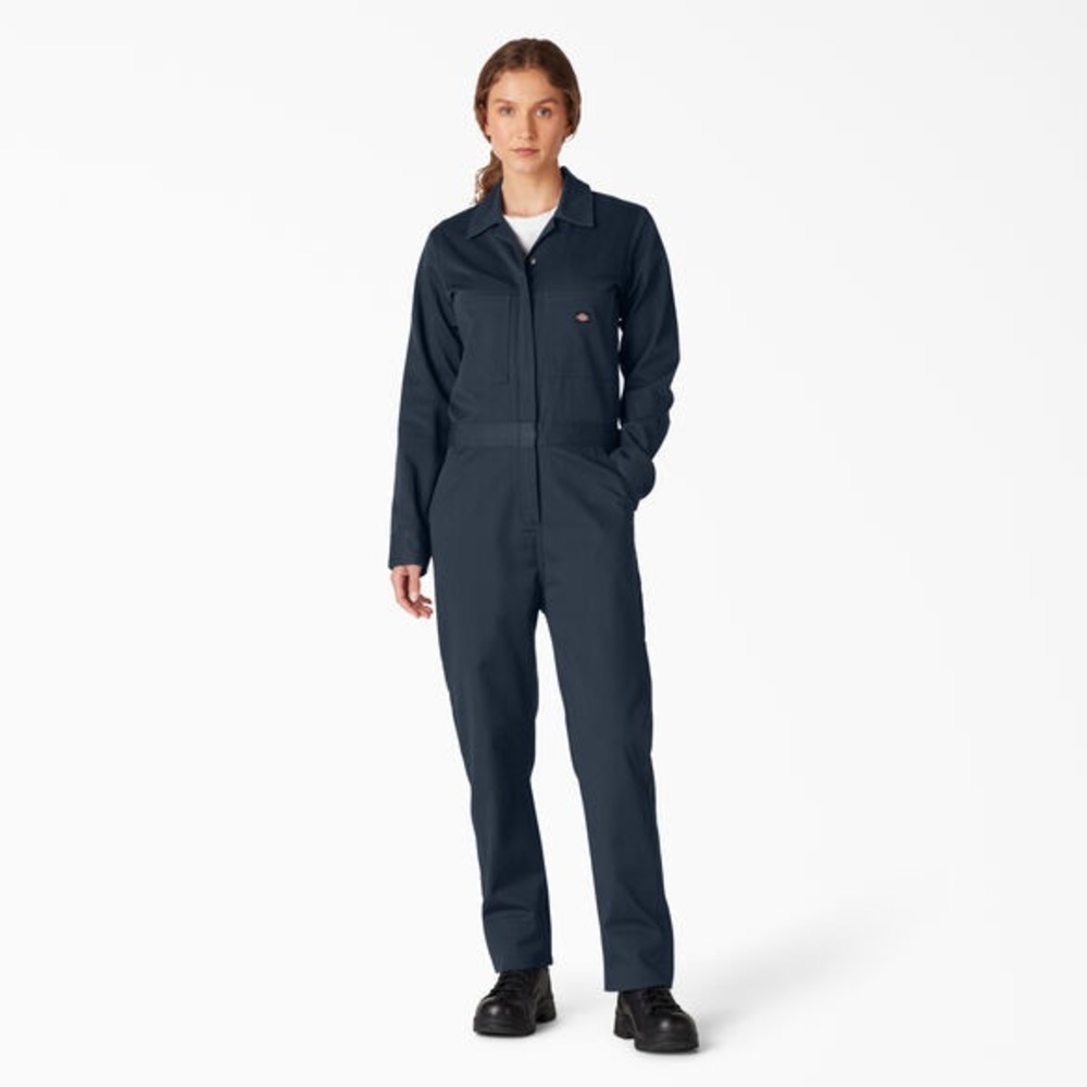 Dickies Women’s Long Sleeve Coveralls, Size Small EUC